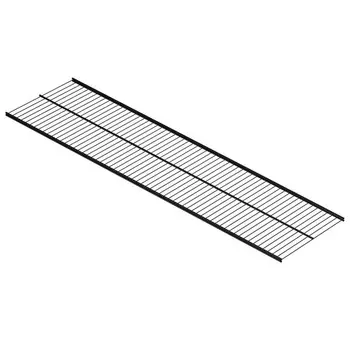 полка сетчатая 1203x306мм черная