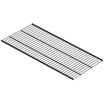полка сетчатая 903х406мм черная