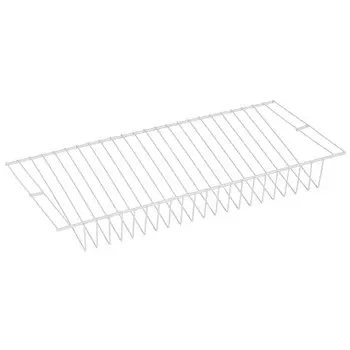 полка сетчатая LARVIJ 603x306x80мм белый сталь