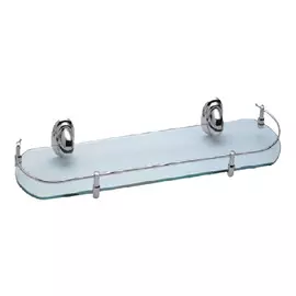 полка стекло овальное LEDEME L1507