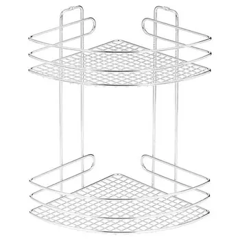 полка угловая для ванной ChMZ 21,8х21,8х32,8 см