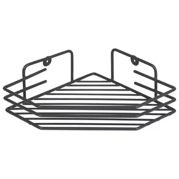 полка угловая РЫЖИЙ КОТ металл графит