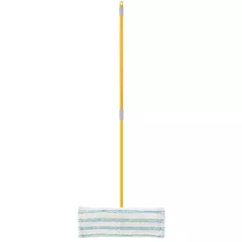поломой FRATELLI Flat Mop 135см насадка 40х16см микрофибра телескопическая ручка