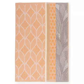 полотенце кухонное ваф. CLEANELLY Джардино 50х70см пестротканое, арт.ПЦ560-4526