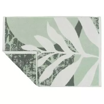 полотенце махр. CLEANELLY Форэста для ног 45х65см зеленое, арт.ПЦ-131.16-04591