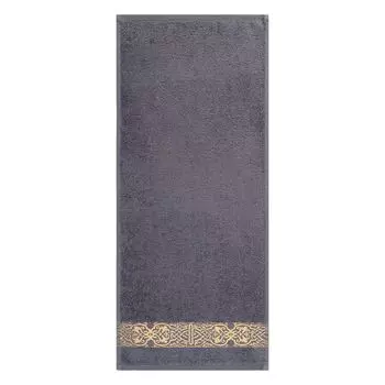 полотенце махр. CLEANELLY Винченцо 70х130см серое, арт.ПЦ3501-1782