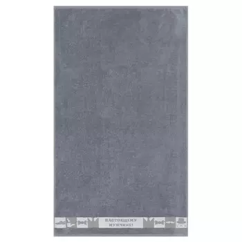 полотенце махр. ДМ Люкс 70х120см серое, арт.ПЛ1801-3778,191