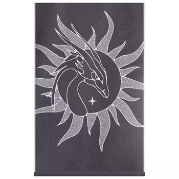 полотенце махр. САМОЙЛОВСКИЙ ТЕКСТИЛЬ Солнечный Дракон 70х140см серое, арт.795552