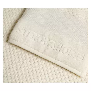полотенце махр. STENOVA HOME Surf 100х160см молочное, арт.16516 ПТХ-10403-3418