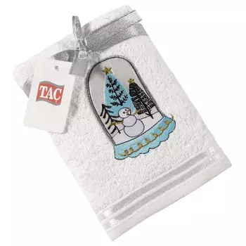 полотенце махр. TAC New Year 50х90см белое, арт.8019