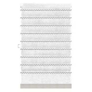 полотенце махр.TODELIA Cascade 30х50см белое, арт.ПТА1725-6542/6917,101