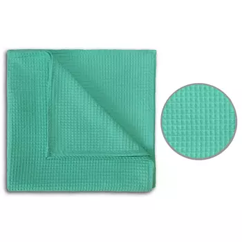 полотенце вафельное 48х90см бирюзовое, арт.ПВ-48