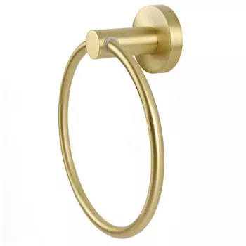 полотенцедержатель АКВАЛИНИЯ Gold кольцо металл золотой