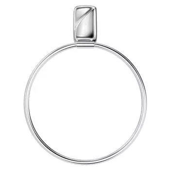 полотенцедержатель кольцо FORA Flower хром