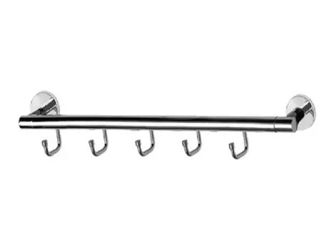 полотенцедержатель LEDEME Oval L207-5 с 5 крючками