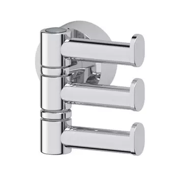 полотенцедержатель поворотный тройной FBS Nostalgy 7см хром латунь