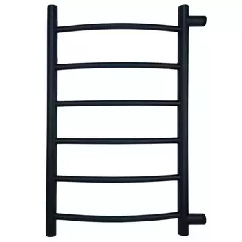 полотенцесушитель водяной INDIGO Arc 700х400мм 1" черный муар