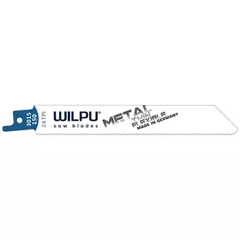 полотно для сабельной пилы по металлу WILPU 3015/150 150мм 1шт