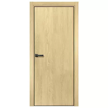 полотно дверное CASAPORTE Ставерн Дуб мадейра янтарь глухое 200х60см ПВХ