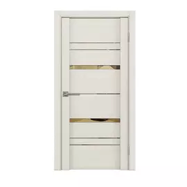 полотно дверное ДВЕРИ ГУД Z3 ПО 700мм Серена керамика ПВХ стекло зеркало бронза