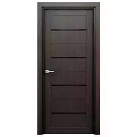 полотно дверное СДТ Орион ПО 800мм венге ламинация декоративная вставка
