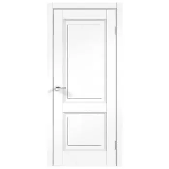 полотно дверное VELLDORIS Alto 6 Ясень белый структурный глухое 200х90см SoftTouch ПВХ