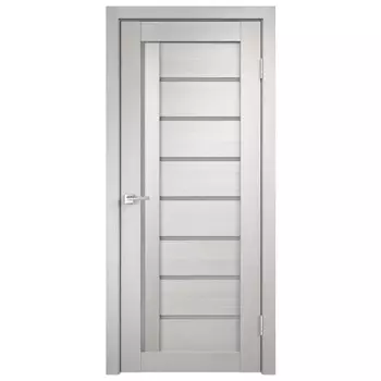 полотно дверное Веллдорис Уника 3 белое остеклённое 200х70см 3D флекс