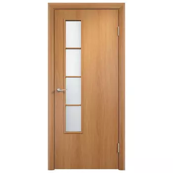 полотно дверное VERDA ДПО-05 800 миланский орех лам. с замком