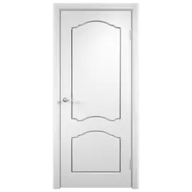 полотно дверное VERDA Лидия ПГ 600мм ПВХ белый глухое