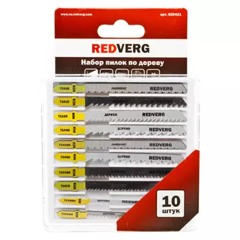 полотно пильное Redverg 820421 10 шт.