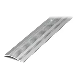 порог алюм. разноур. 39,4/10мм 0,9м анод. серебро