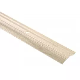 порог алюм. разноур. 39,4/10мм 0,9м декор. дуб выбеленный С4