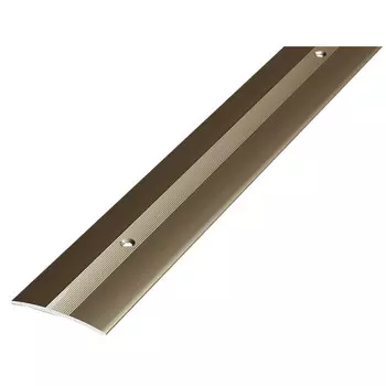порог алюм. стык 37мм 0,9м анод. бронза