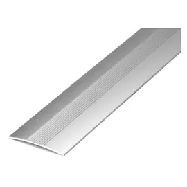 порог алюм. стык 37мм 1,8м анод. серебро