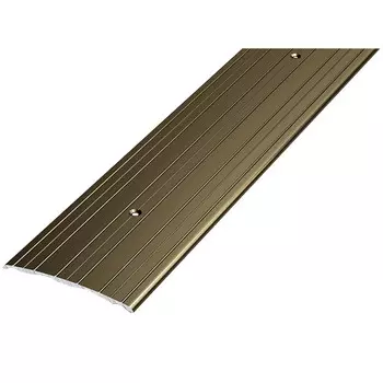 порог алюм. стык 60мм 1,8м анод. бронза, А4РЕ