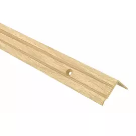 порог алюм. угол 24х18мм 0,9м декор. дуб выбеленный Д3