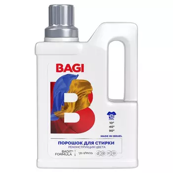 порошок стиральный БАГИ Реконструкция цвета 650г концентрат