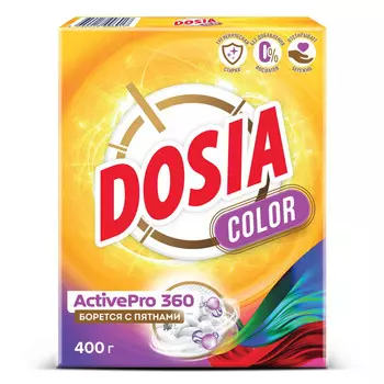 порошок стиральный DOSIA Optima Color 400г