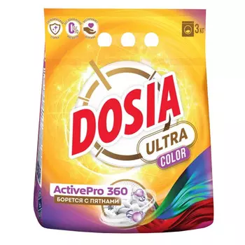 порошок стиральный DOSIA Ultra Color 3кг
