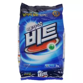 порошок стиральный LION Beat универсальный 3кг концентрат