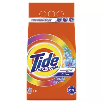 порошок стиральный TIDE автомат Колор Ленор 3кг