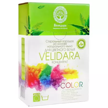 порошок стиральный ВЕЛИДАРА для цветного белья 1,35кг