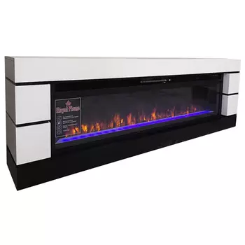 портал ROYAL FLAME MODERN 60 под очаг Vision 60 LED МДФ/шпон белый с черным