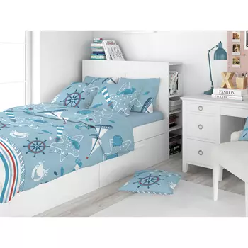 постельное белье 1,5сп AMORE MIO Eco Cotton бязь 1 нав.50х70см, арт.18949