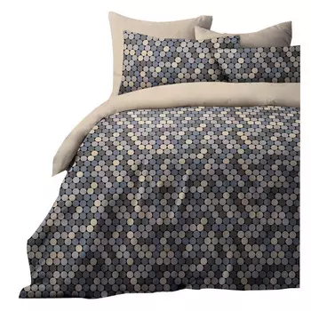 постельное белье 1,5сп MONA LIZA Melissa Oscar сатин 2 нав.50х70см арт.5202/84