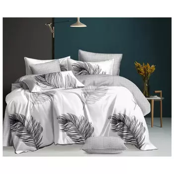 постельное белье 2сп COTTONIKA Basic ранфорс 2 нав.50х70см, арт.Basic2,0 7004