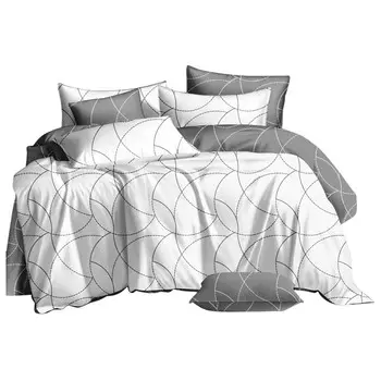 постельное белье 2сп COTTONIKA Charme поплин 2 нав.50х70см, арт.Charme2,0_9002