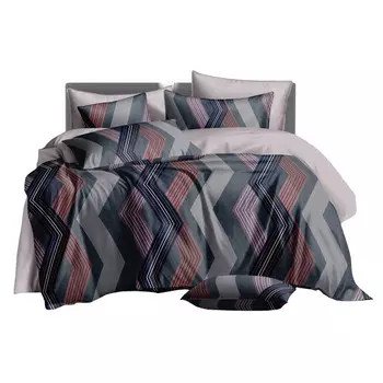 постельное белье 2сп COTTONIKA Unique сатин 2 нав.50х70см, арт.Unique2,0 342