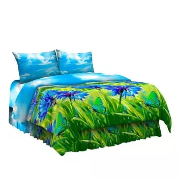 постельное белье 2сп Egoist White Collection бязь 3D 2 нав.70х70см, арт.wс2сп7х7-4326