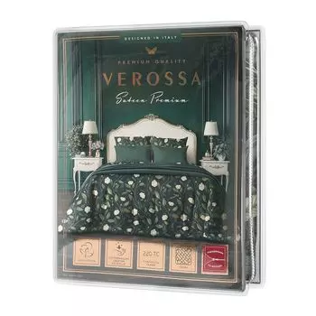 постельное белье 2сп VEROSSA Keys сатин 2 нав.50х70см, арт.925596